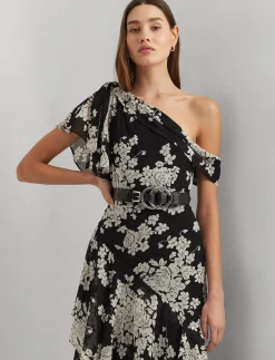 Damen Abendkleid aus Knittergeorgette