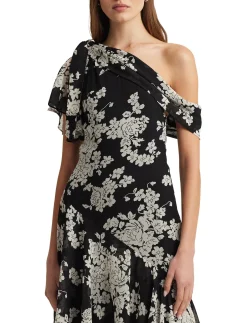 Damen Abendkleid aus Knittergeorgette