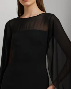 Damen Abendkleid mit Cape