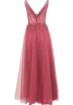 Damen Abendkleid mit Stickereien