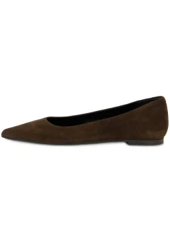 Damen Ballerina aus Veloursleder CASSY KID
