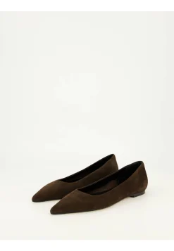 Damen Ballerina aus Veloursleder CASSY KID