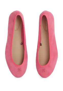 Damen Ballerina aus Wildleder