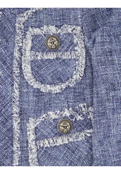 Damen Blazer aus Baumwoll-Mix