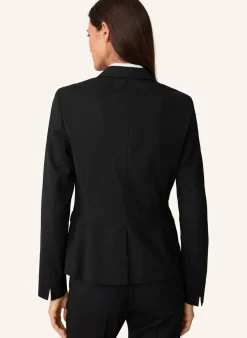 Damen Blazer aus Schurwoll-Stretchgewebe