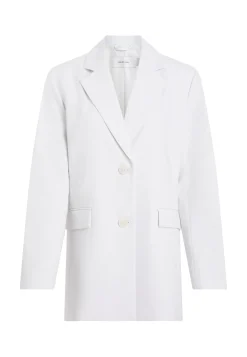 Damen Blazer aus Twill mit Bindegürtel
