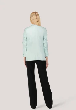 Damen Blazer mit Leinen