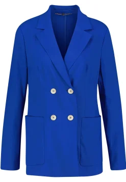 Damen Blazer mit Leinen und Viskose