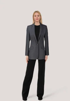 Damen Blazer mit Nadelstreifen ALEDONI