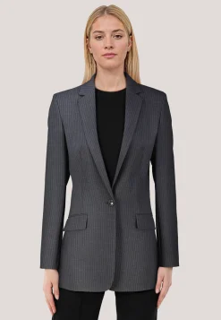 Damen Blazer mit Nadelstreifen ALEDONI