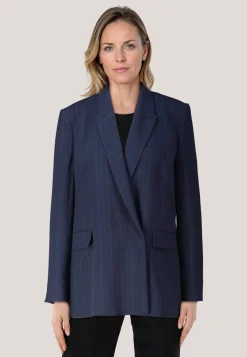 Damen Blazer mit Nadelstreifen JANKA-DB2 Relaxed Fit