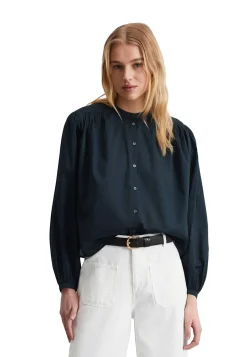 Damen Bluse aus Baumwoll-Voile