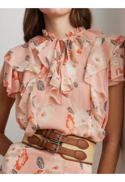 Damen Bluse aus Georgette