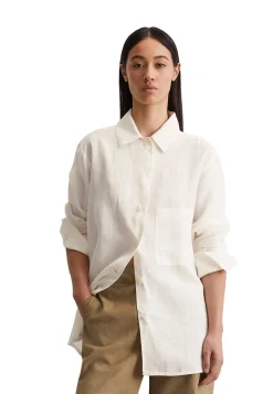 Damen Bluse aus Leinen