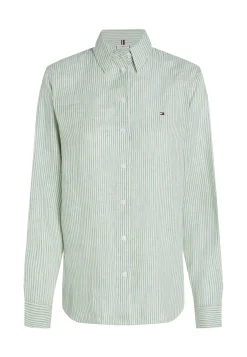 Damen Bluse aus Leinen Regular Fit