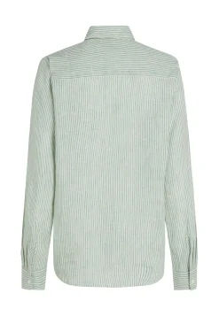 Damen Bluse aus Leinen Regular Fit