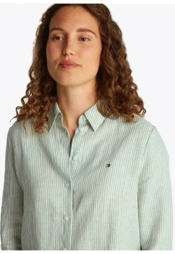 Damen Bluse aus Leinen Regular Fit