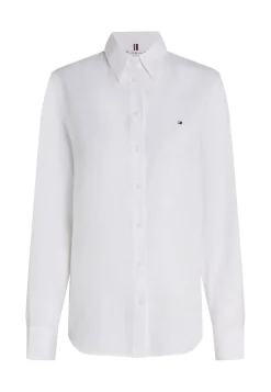 Damen Bluse aus Leinen Regular Fit