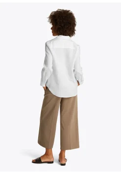 Damen Bluse aus Leinen Regular Fit