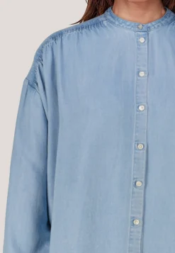 Damen Bluse aus Lyocell C_BIZZAN Relaxed Fit