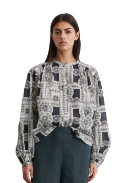 Damen Bluse aus Voile Relaxed Fit