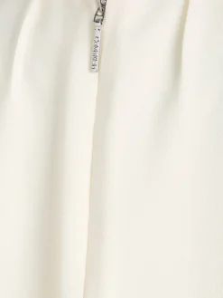 Damen Bluse METAL BAR SHORT SLEEVE BLOUSE Kurzarm