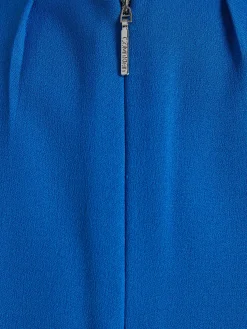 Damen Bluse METAL BAR SHORT SLEEVE BLOUSE Kurzarm