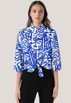 Damen Bluse mit Print