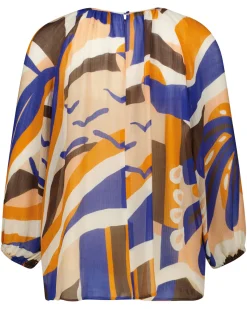 Damen Bluse mit Seide