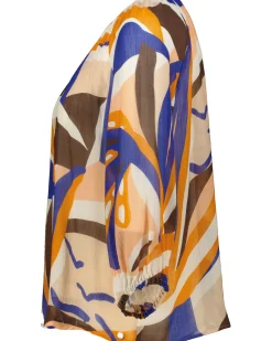 Damen Bluse mit Seide