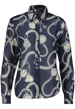 Damen Bluse mit Seide