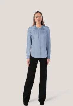 Damen Bluse mit Seide BANORAH