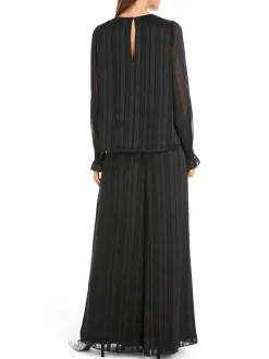 Damen Bluse mit Smok-Details