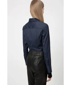 Damen Bluse THE FITTED SHIRT bügelleicht Slim Fit