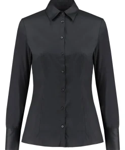 Damen Bluse THE FITTED SHIRT bügelleicht Slim Fit
