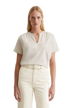 Damen Blusenshirt aus Bio-Baumwolle Relaxed Fit