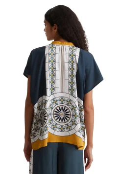 Damen Blusenshirt aus Viskose Relaxed Fit