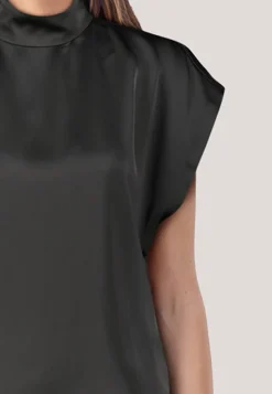 Damen Blusentop aus Satin CANELI-1