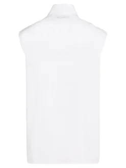Damen Blusentop COTTON ARCHIVE SLEEVELESS SHIRT
