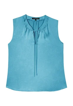 Damen Blusentop mit Bindeband