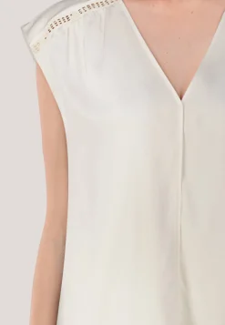 Damen Blusentop mit Seide BINADI