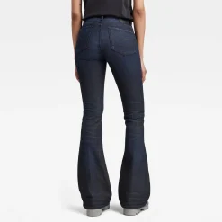 Damen Bootcut-Jeans 3301 FLARE Skinny Fit