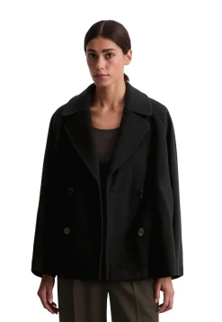 Damen Cabanjacke mit Wolle