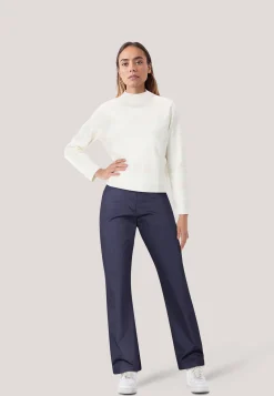 Damen Chinohose Regular Fit