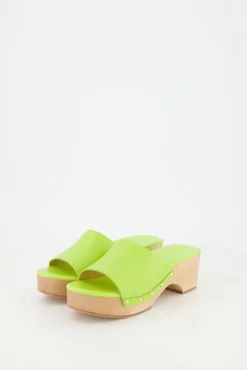 Damen Clogs BOBBY CALF LEATHER OPEN CLOG