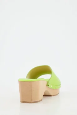 Damen Clogs BOBBY CALF LEATHER OPEN CLOG