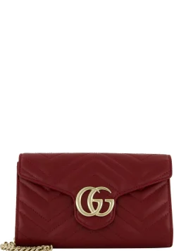 Damen Clutch aus Matelassé-Leder Small