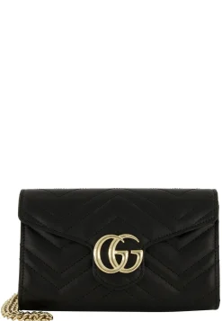 Damen Clutch aus Matelassé-Leder Small