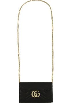 Damen Clutch aus Matelassé-Leder Small