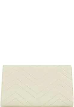 Damen Clutch aus Matelassé-Leder Small